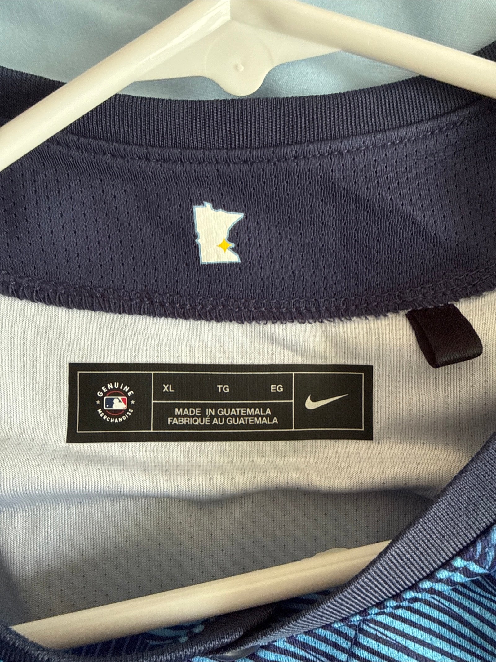 Men’s Nike Carlos Correa 4 Minnesota Twins City Connect MLB Jersey Sz XL - RARE - Kyle’s Football Cards
