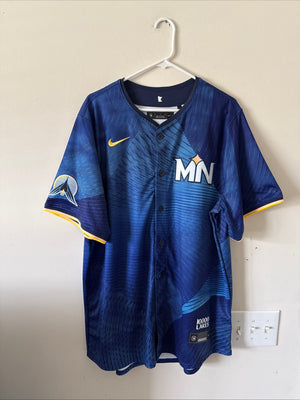 Men’s Nike Carlos Correa #4 Minnesota Twins City Connect MLB Jersey Sz XL - RARE