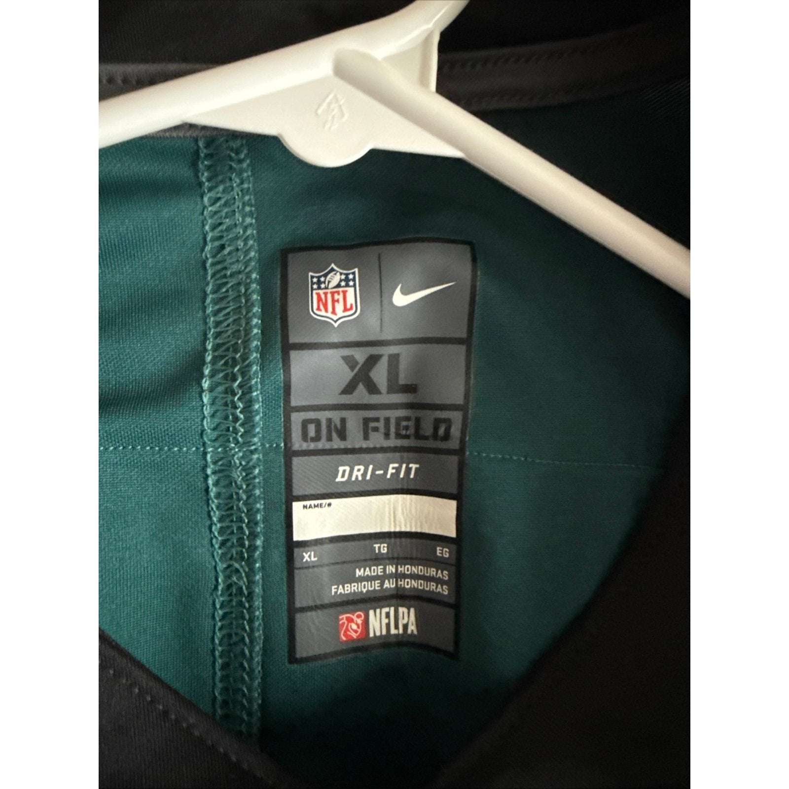 Men’s Nike Carson Wentz 11 Philadelphia Eagles Vapor Limited Jersey Sz XL Green - Kyle’s Football Cards