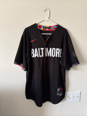 Men's Nike Cedric Mullins #31 Baltimore Orioles City Connect Jersey Sz XL - RARE