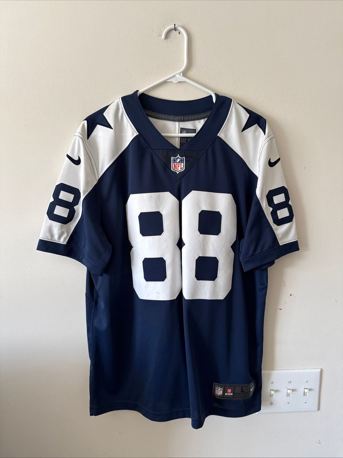 Men's Nike CeeDee Lamb #88 Dallas Cowboys Alt Vapor Lmtd NFL Jersey Sz L - RARE - Kyle’s Football Cards