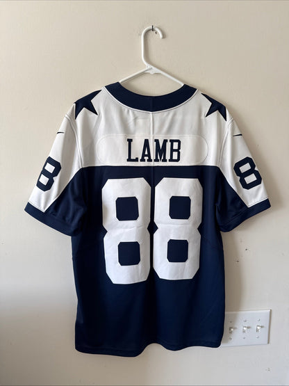 Men's Nike CeeDee Lamb #88 Dallas Cowboys Alt Vapor Lmtd NFL Jersey Sz L - RARE - Kyle’s Football Cards