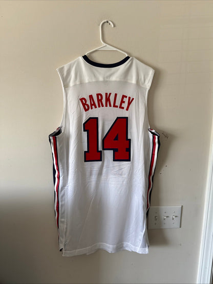 Men’s Nike Charles Barkley 14 Team USA 1992 Dream Team Jersey Sz XL - RARE - Kyle’s Football Cards