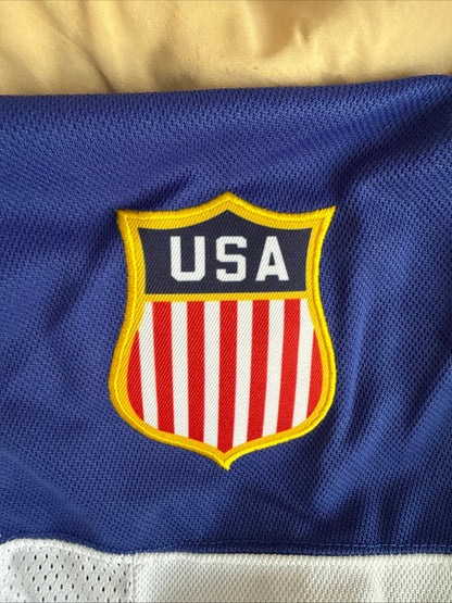 Men's Nike Charlie McAvoy 25 Team USA 2026 Winter Olympics Jersey Sz XL - RARE - Kyle’s Football Cards