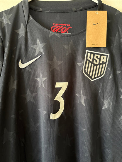 MEN’S NIKE CHRIS RICHARDS 3 USMNT 26/27 WORLD CUP AWAY JERSEY SZ L - RARE - Kyle’s Football Cards