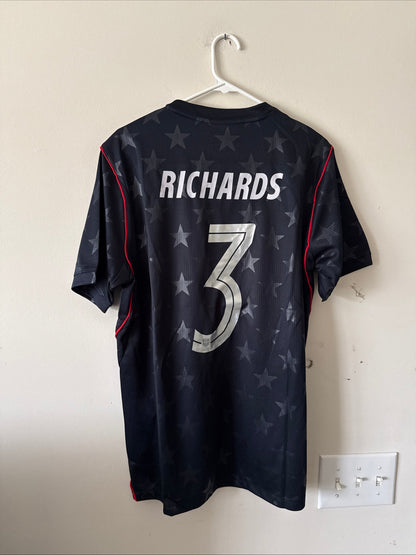 MEN’S NIKE CHRIS RICHARDS 3 USMNT 26/27 WORLD CUP AWAY JERSEY SZ L - RARE - Kyle’s Football Cards
