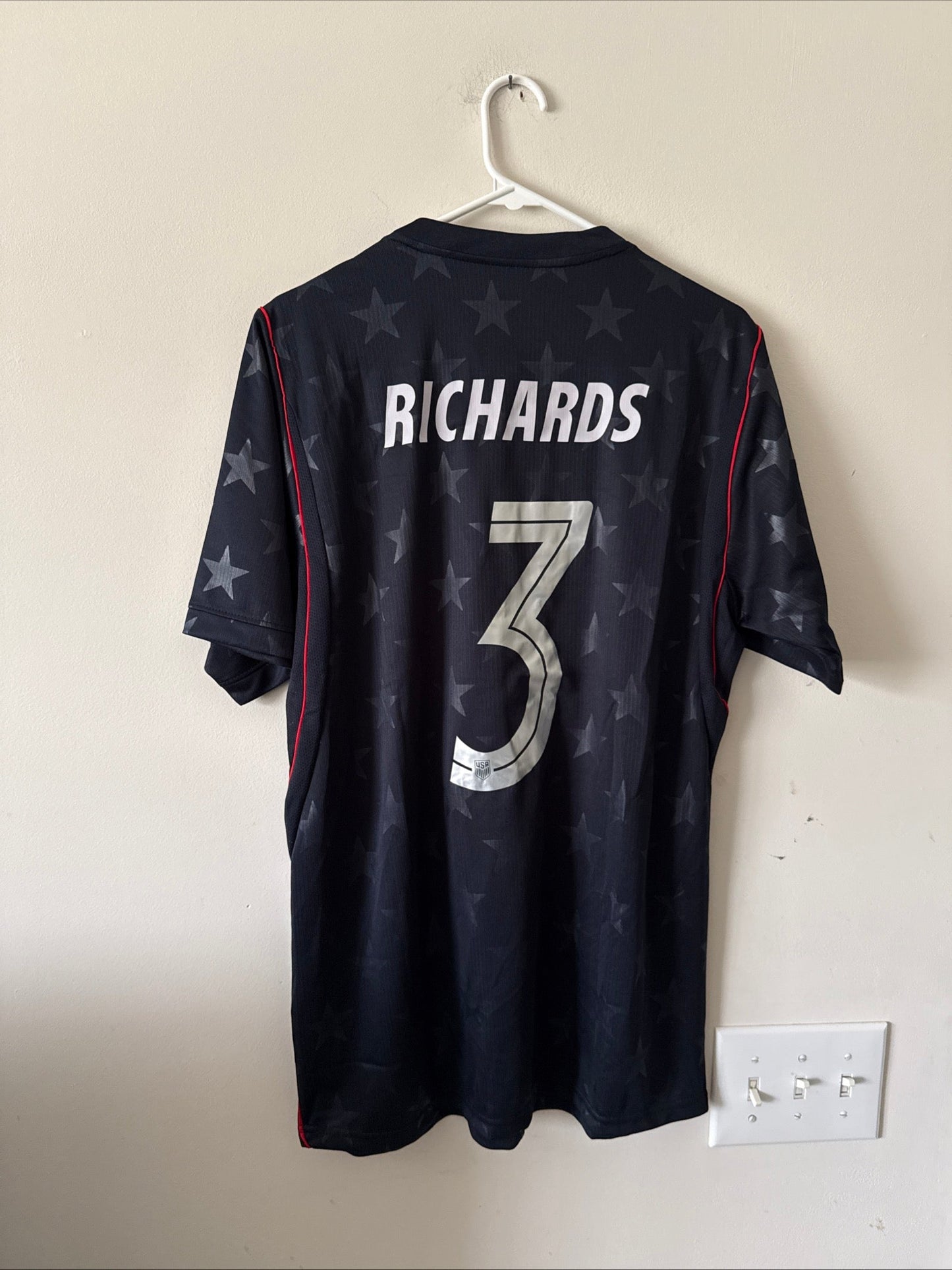 MEN’S NIKE CHRIS RICHARDS 3 USMNT 26/27 WORLD CUP AWAY JERSEY SZ XL - RARE - Kyle’s Football Cards