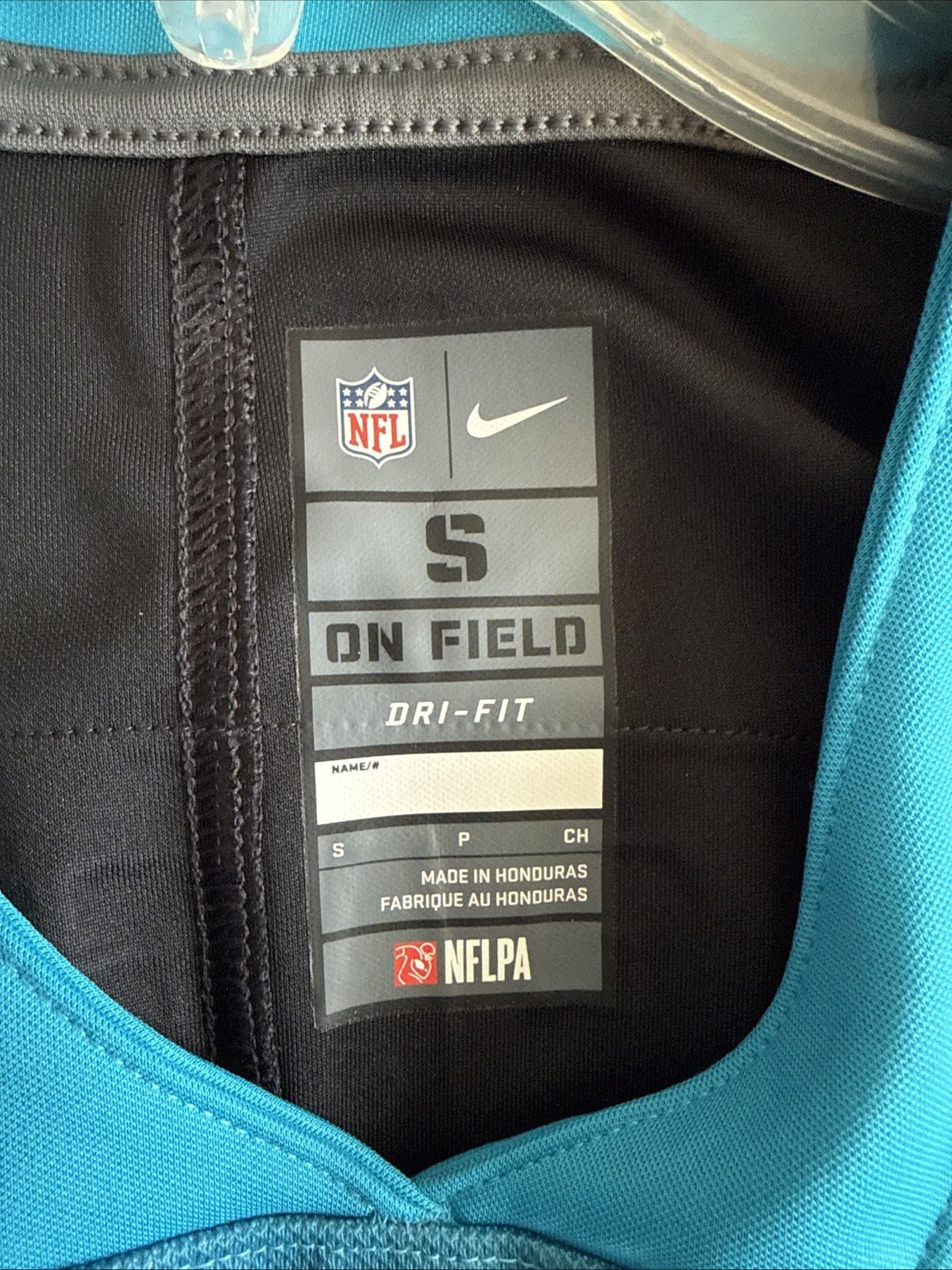 Men’s Nike CHRISTIAN MCCAFFREY 22 Carolina Panthers Vapor Lmtd Jersey Sz S - Kyle’s Football Cards