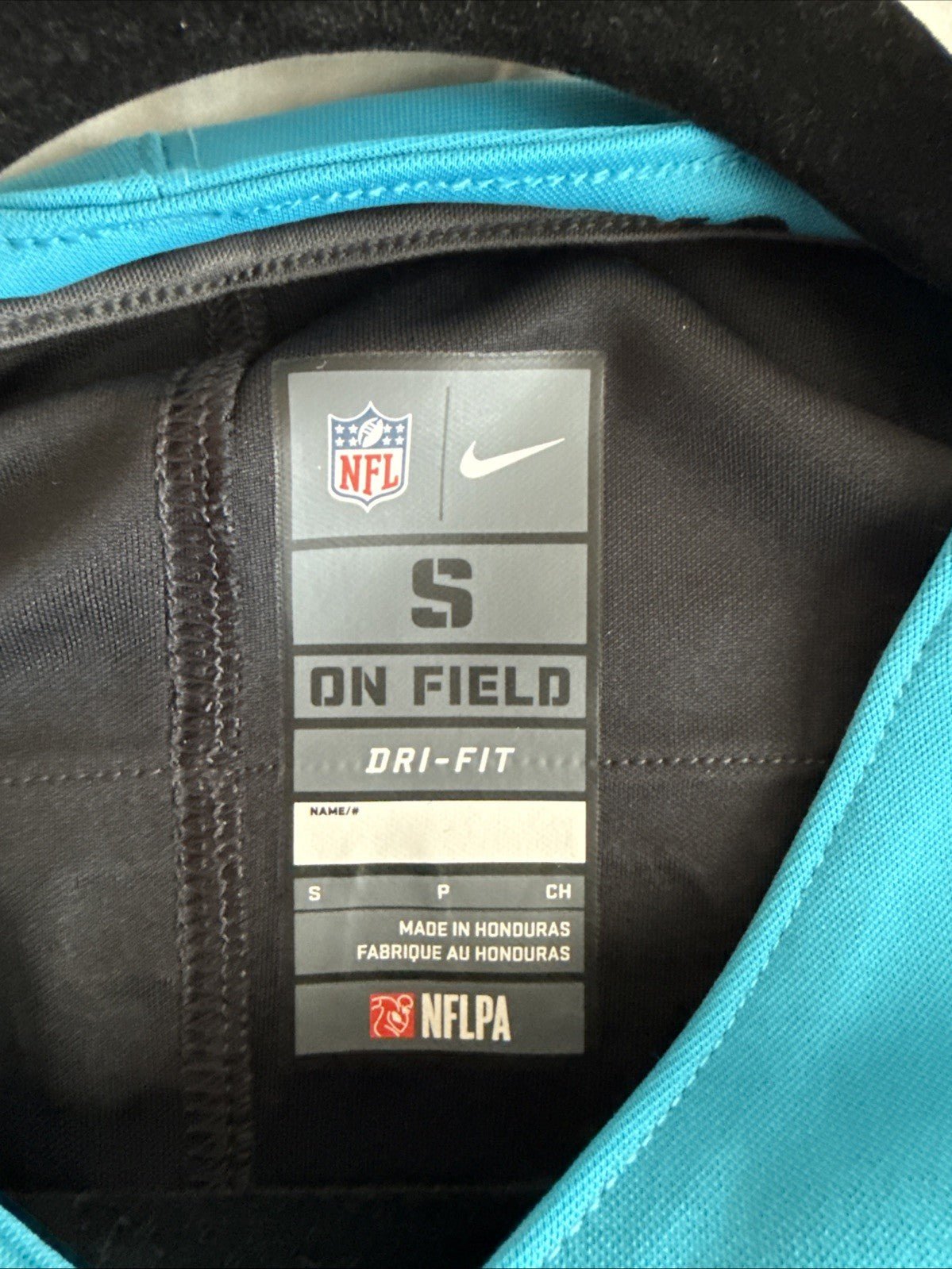 Men’s Nike CHRISTIAN MCCAFFREY 22 Carolina Panthers Vapor Lmtd Jersey Sz S RARE - Kyle’s Football Cards