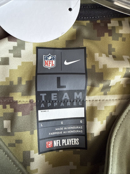 Men’s Nike Christian McCaffrey #22 Panthers Salute To Service Lmtd Jersey Sz L - Kyle’s Football Cards