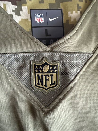 Men’s Nike Christian McCaffrey #22 Panthers Salute To Service Lmtd Jersey Sz L - Kyle’s Football Cards