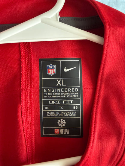 Men’s Nike Christian McCaffrey 23 SF 49ers Vapor Lmtd NFL Jersey Sz XL - RARE - Kyle’s Football Cards