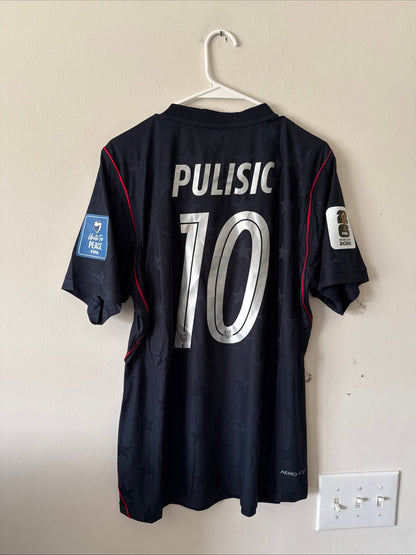 Men’s Nike Christian Pulisic 10 Team USA 2026 Away Aero-Fit Jersey Sz L - NWT RARE - Kyle’s Football Cards