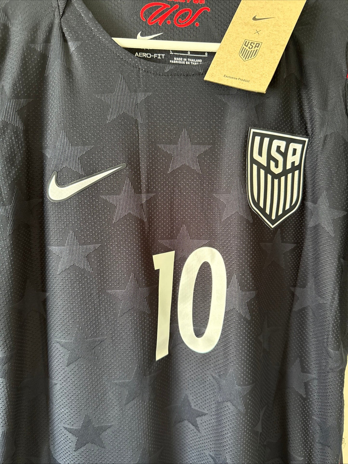 Men’s Nike Christian Pulisic 10 Team USA 2026 Away Aero-FIT Jersey Sz L - RARE - Kyle’s Football Cards