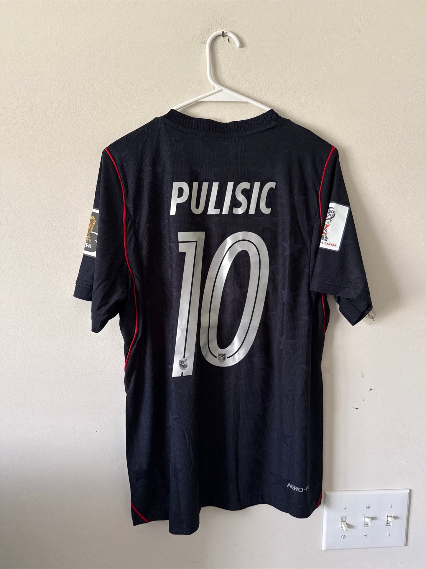 Men’s Nike Christian Pulisic 10 Team USA 2026 Away Aero-FIT Jersey Sz L - RARE - Kyle’s Football Cards