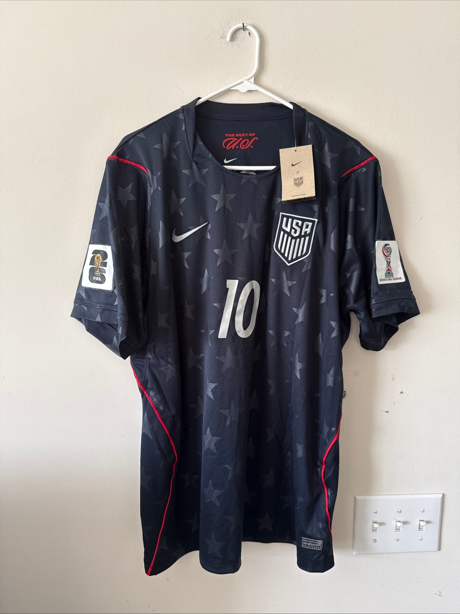 Men’s Nike Christian Pulisic 10 Team USA 2026 Away Jersey Sz 2XL - NWT RARE - Kyle’s Football Cards