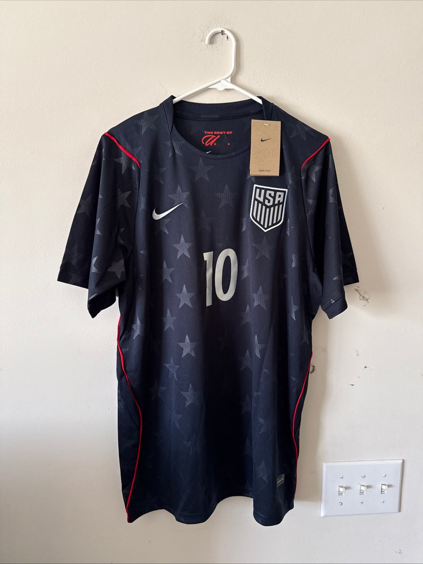 Men’s Nike Christian Pulisic 10 Team USA 2026 Away Jersey Sz XL - NWT RARE - Kyle’s Football Cards