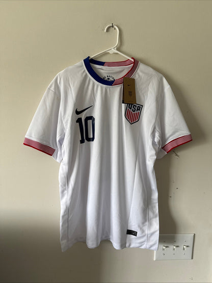 Men’s Nike Christian Pulisic 10 USMNT 2024 American Classic Jersey Sz L - RARE - Kyle’s Football Cards