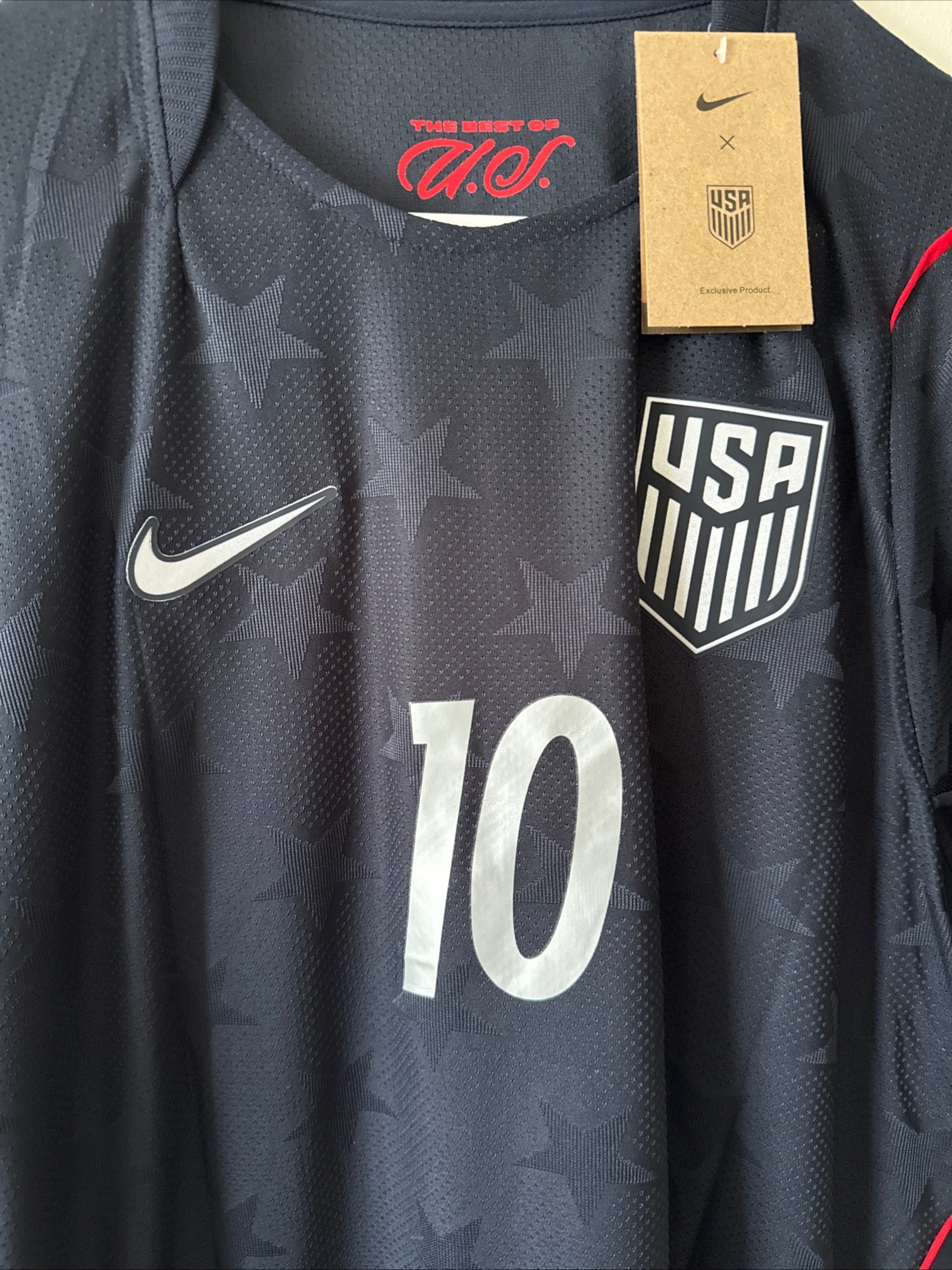 Men’s Nike Christian Pulisic 10 USMNT 2026 Away Authentic Jersey Sz 2XL - RARE - Kyle’s Football Cards