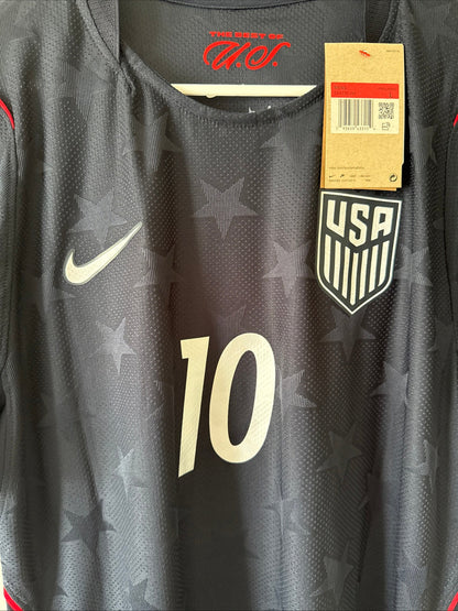 Men’s Nike Christian Pulisic 10 USMNT 2026 Away Authentic Jersey Sz L NWT RARE - Kyle’s Football Cards