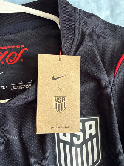 Men’s Nike Christian Pulisic 10 USMNT 2026 Away Authentic Jersey Sz L NWT RARE - Kyle’s Football Cards