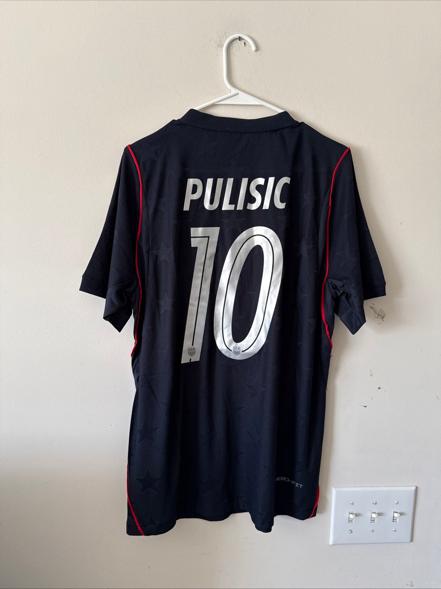 Men’s Nike Christian Pulisic 10 USMNT 2026 Away Authentic Jersey Sz L NWT RARE - Kyle’s Football Cards