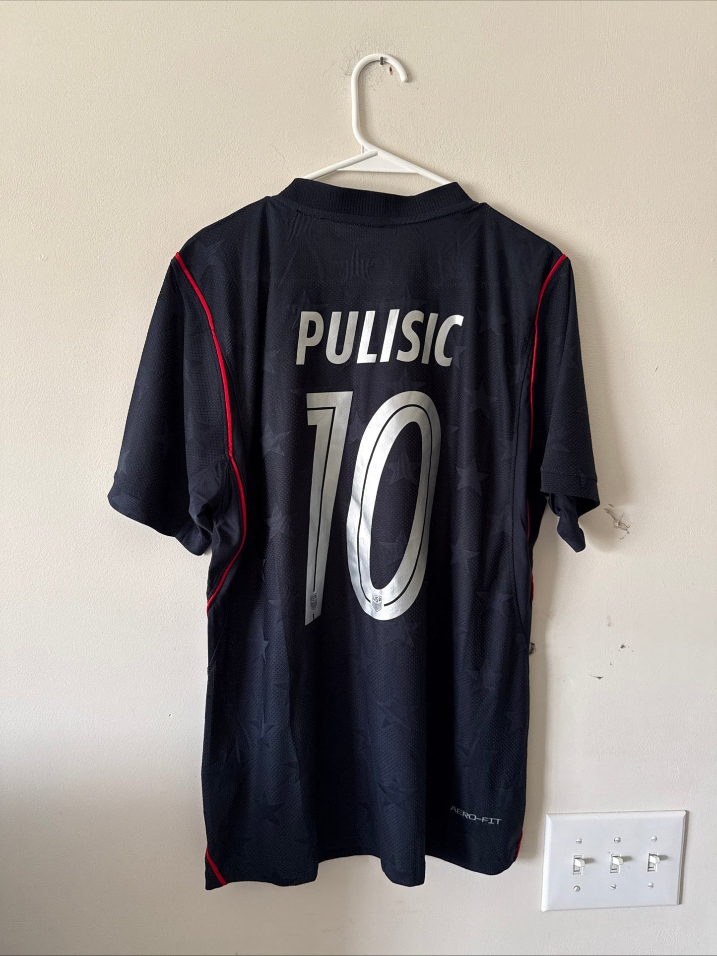 Men’s Nike Christian Pulisic 10 USMNT 2026 Away Authentic Jersey Sz L NWT RARE - Kyle’s Football Cards