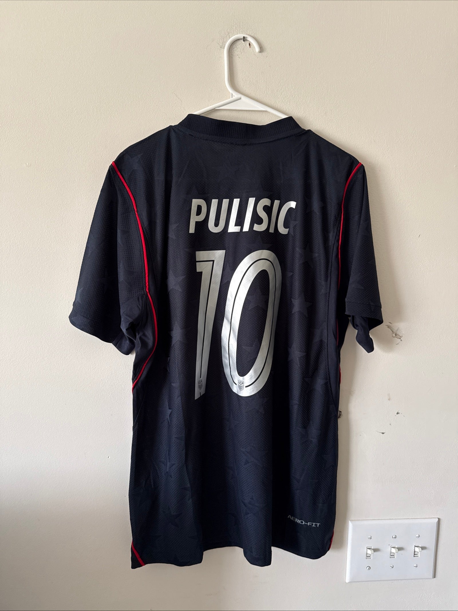 Men’s Nike Christian Pulisic 10 USMNT 2026 Away Authentic Jersey Sz L NWT RARE - Kyle’s Football Cards