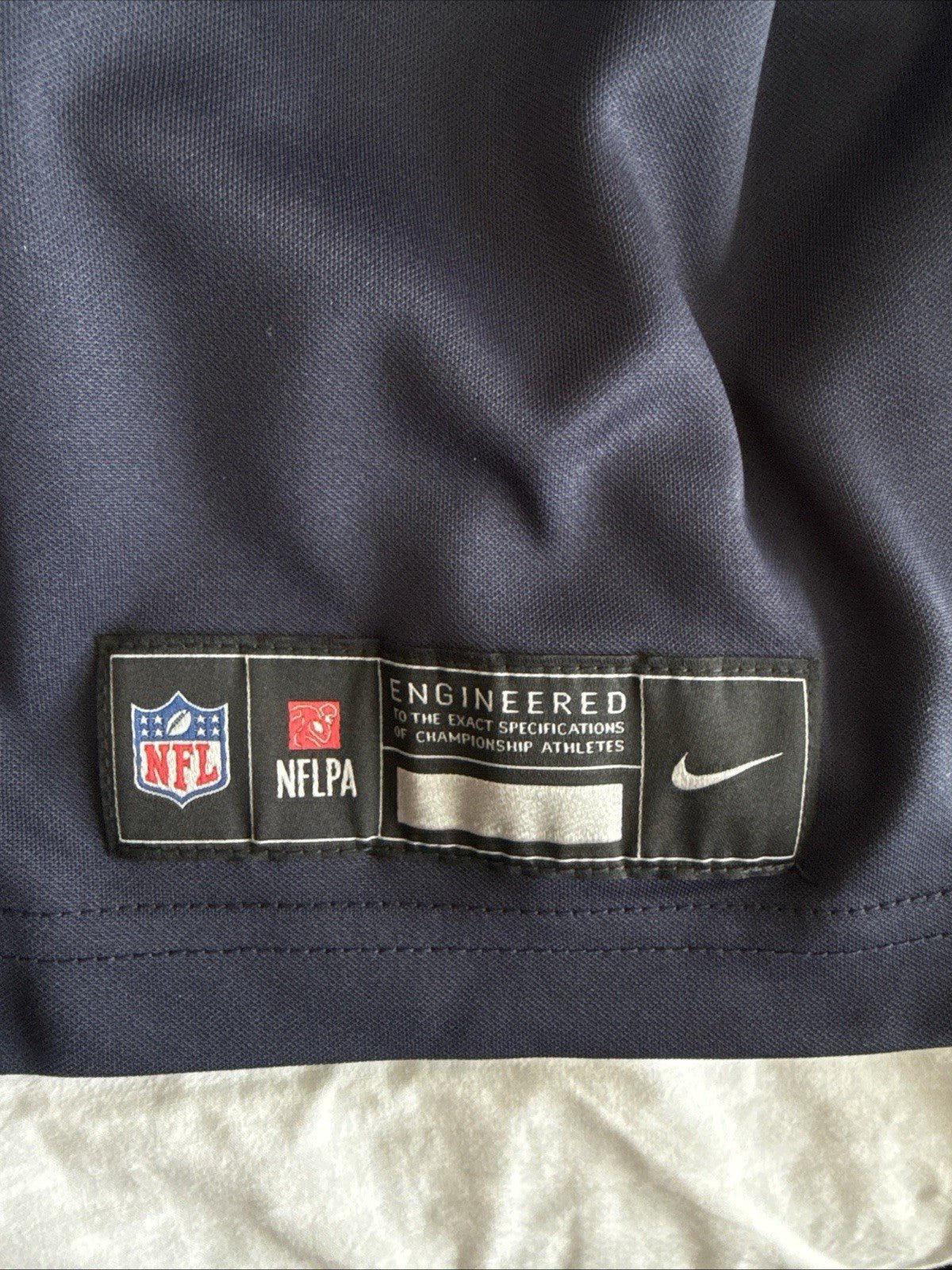 Men’s Nike CJ Stroud 7 Houston Texans Vapor Lmtd Away NFL Jersey Sz 2XL - Blue - Kyle’s Football Cards
