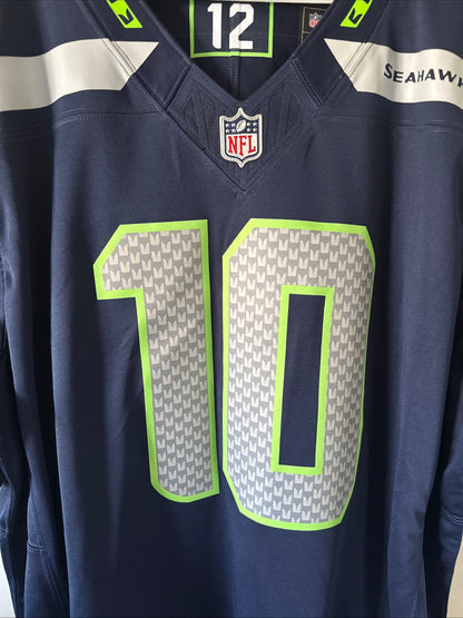 Men's Nike Cooper Kupp #10 Seattle Seahawks Vapor Lmtd NFL Jersey Sz 2XL - RARE - Kyle’s Football Cards