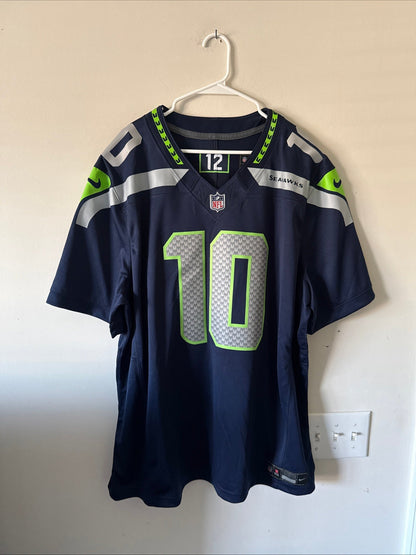Men's Nike Cooper Kupp #10 Seattle Seahawks Vapor Lmtd NFL Jersey Sz 2XL - RARE - Kyle’s Football Cards