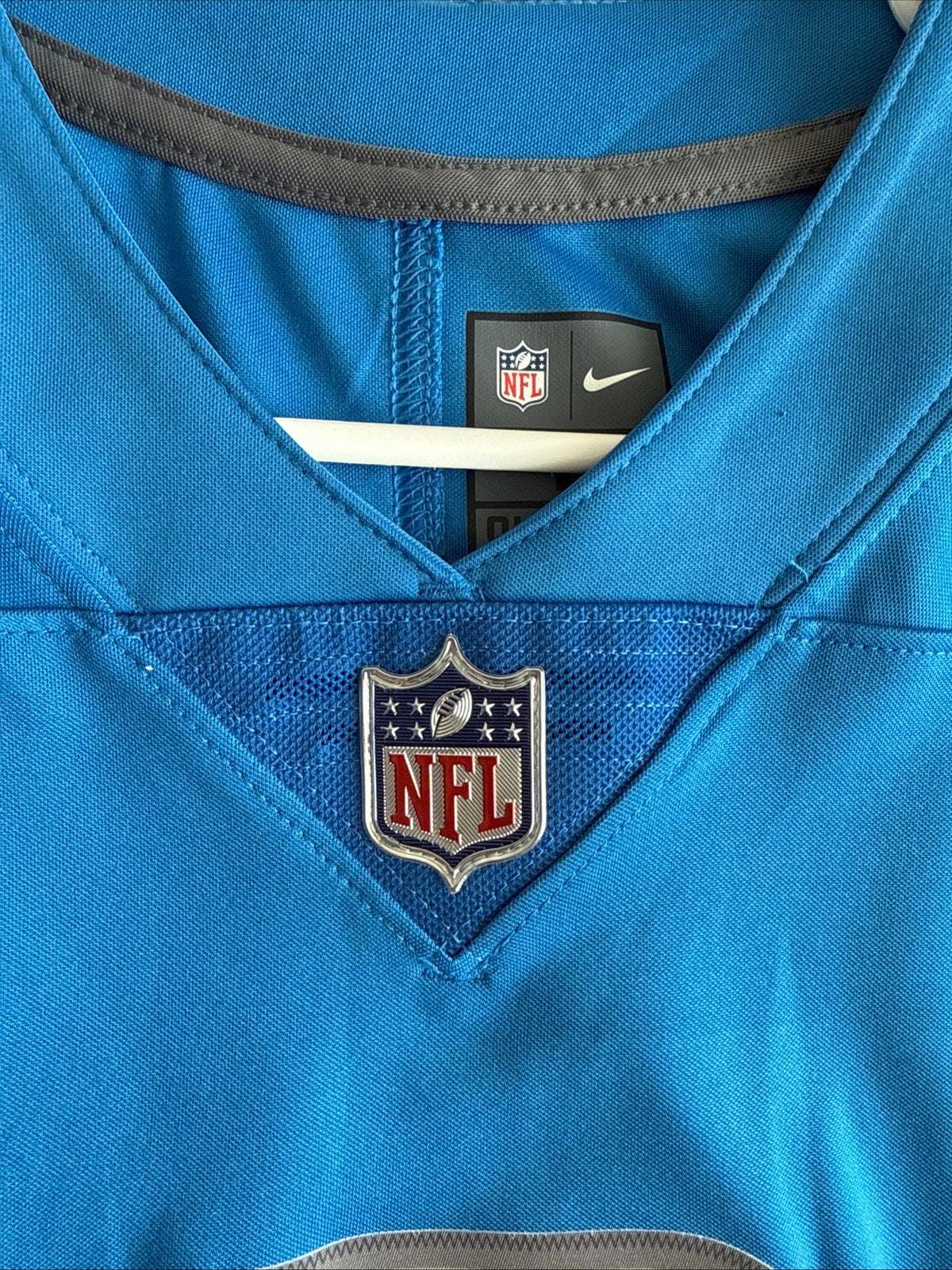 Men’s Nike Custom Brown #3 Detroit Lions Vapor Lmtd NFL Jersey Sz L - Blue RARE - Kyle’s Football Cards