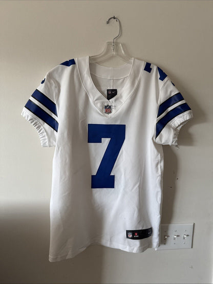 Men’s Nike Dallas Cowboys Trevon Diggs #7 Jersey Vapor Elite Sz 40 - White RARE - Kyle’s Football Cards