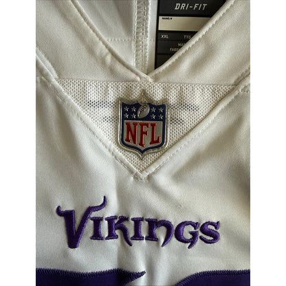 Men’s Nike DALVIN COOK 33 MINNESOTA VIKINGS Vapor Limited Jersey Sz 2XL White - Kyle’s Football Cards