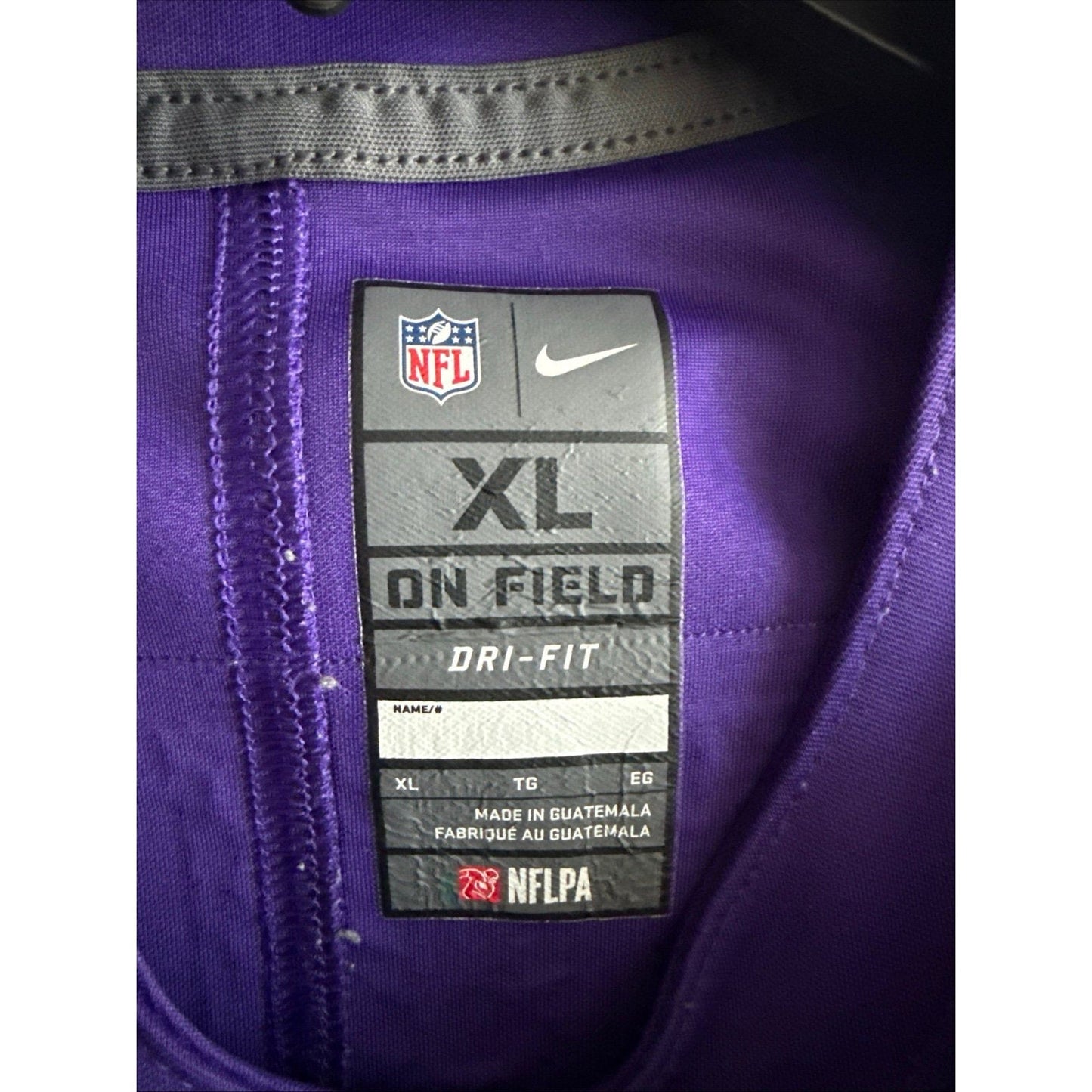 Men’s Nike DALVIN COOK 33 MINNESOTA VIKINGS Vapor Limited Jersey Sz XL - Purple - Kyle’s Football Cards