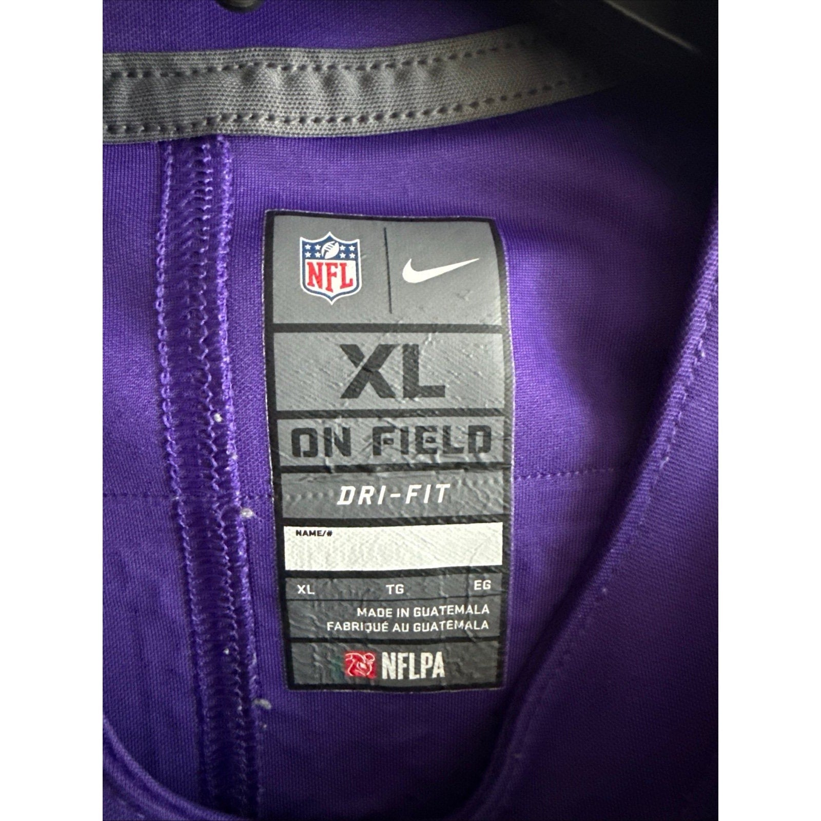 Men’s Nike DALVIN COOK 33 MINNESOTA VIKINGS Vapor Limited Jersey Sz XL - Purple - Kyle’s Football Cards