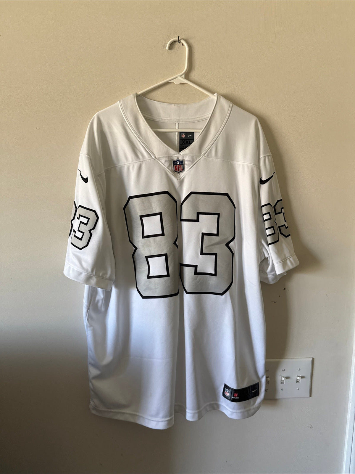 Men’s Nike Darren Waller 83 Las Vegas Raiders Vapor Lmtd Alt Jersey Sz 2XL RARE - Kyle’s Football Cards