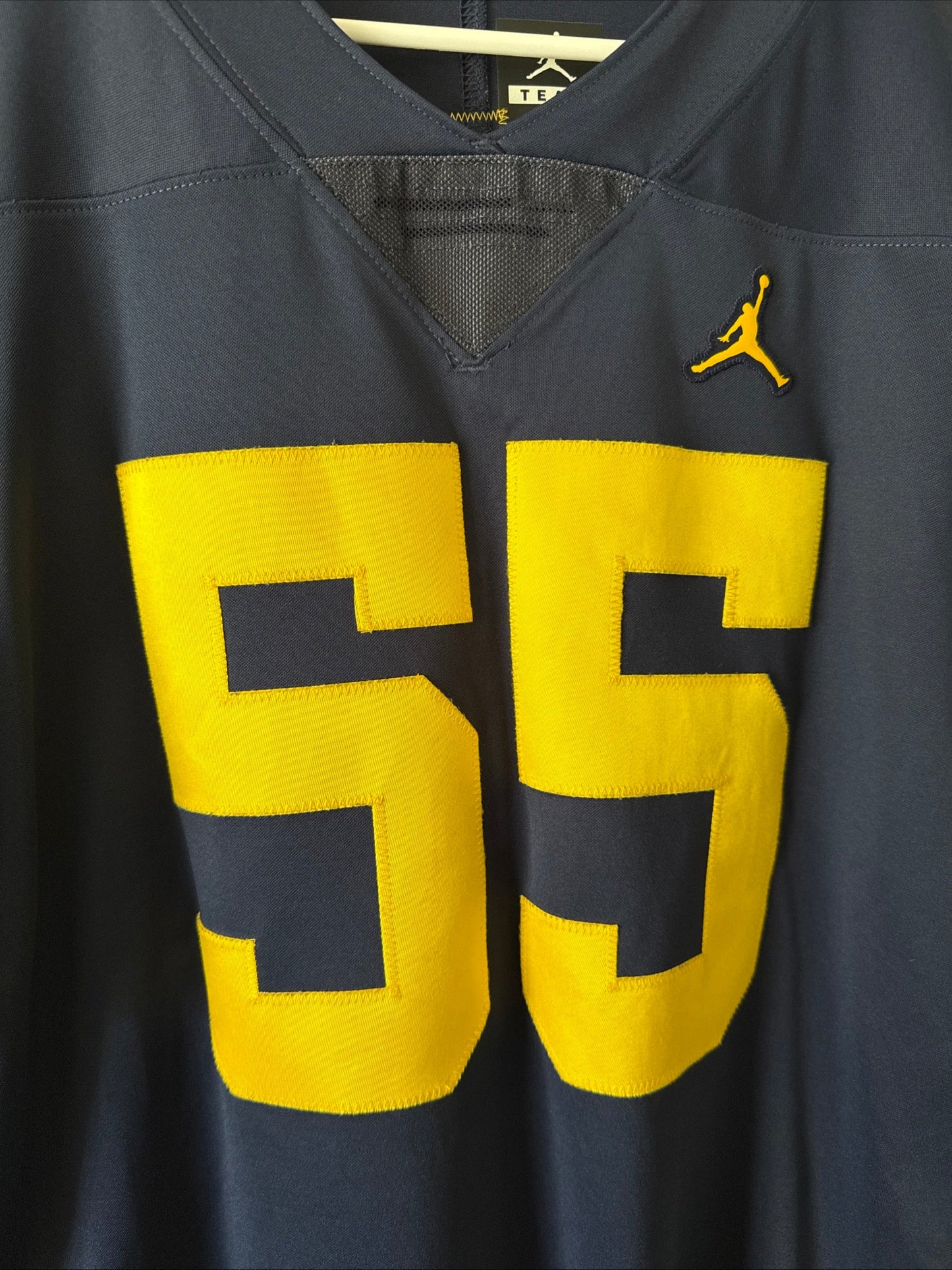 MEN'S NIKE DAVID OJABO 55 MICHIGAN WOLVERINES NCAA ALUMNI JERSEY SZ L - RARE - Kyle’s Football Cards
