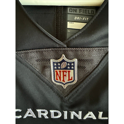 Men’s Nike DeAndre Hopkins 10 Arizona Cardinals Vapor Limited Jersey Sz L Black - Kyle’s Football Cards
