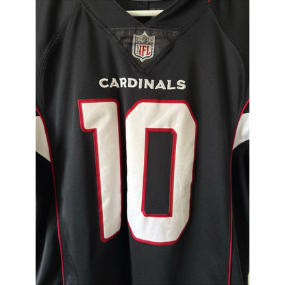 Men’s Nike DeAndre Hopkins 10 Arizona Cardinals Vapor Limited Jersey Sz S Black - Kyle’s Football Cards