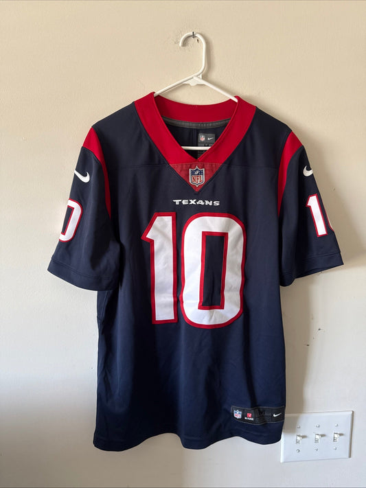 Men’s Nike DeAndre Hopkins 10 Houston Texans Vapor Limited Jersey Sz M - RARE - Kyle’s Football Cards