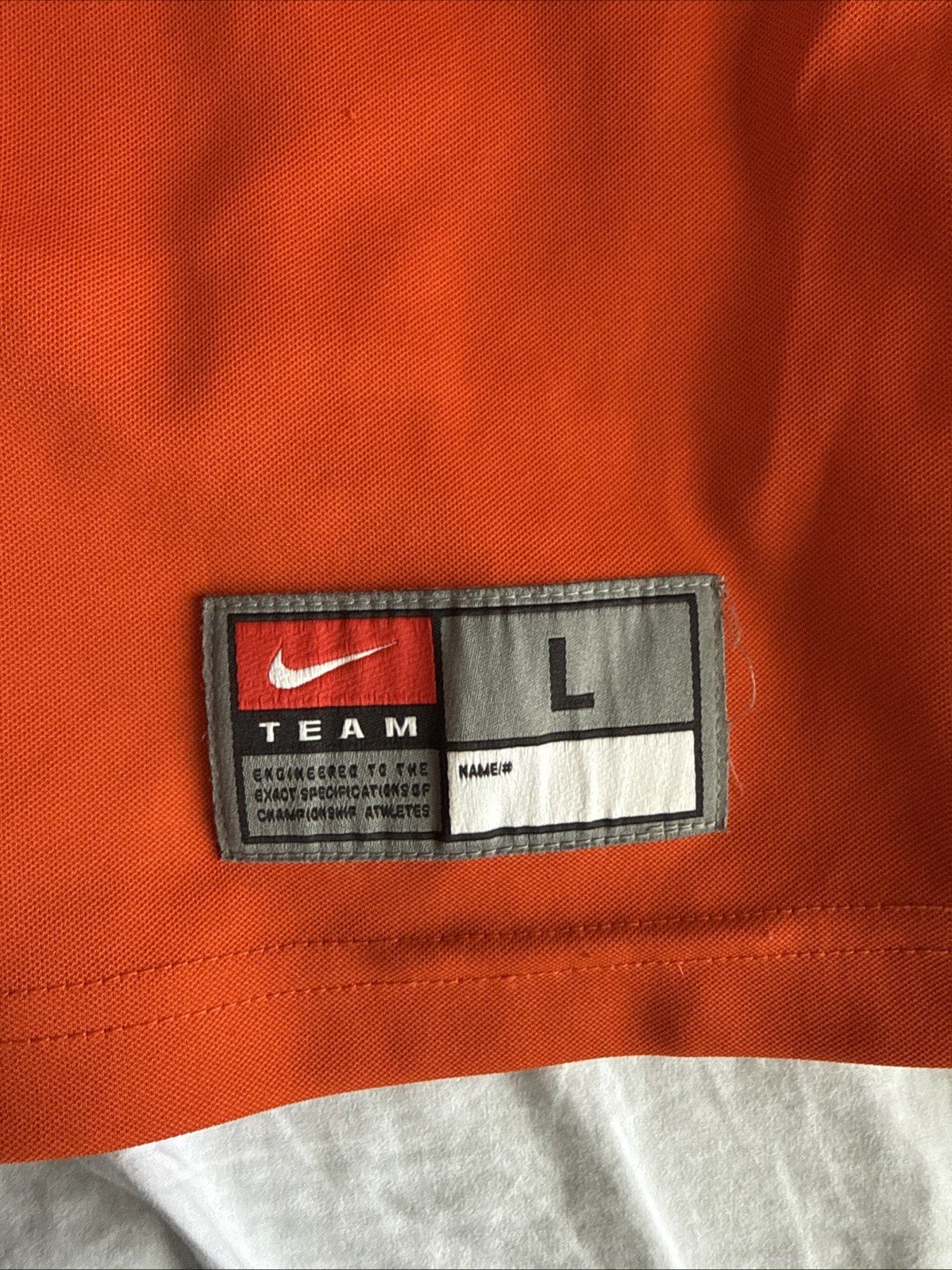 Men’s Nike DeAndre Hopkins 6 Clemson Tigers Football Jersey Sz L - Orange RARE - Kyle’s Football Cards