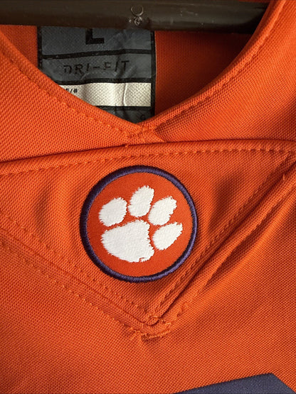 Men’s Nike DeAndre Hopkins 6 Clemson Tigers Football Jersey Sz L - Orange RARE - Kyle’s Football Cards