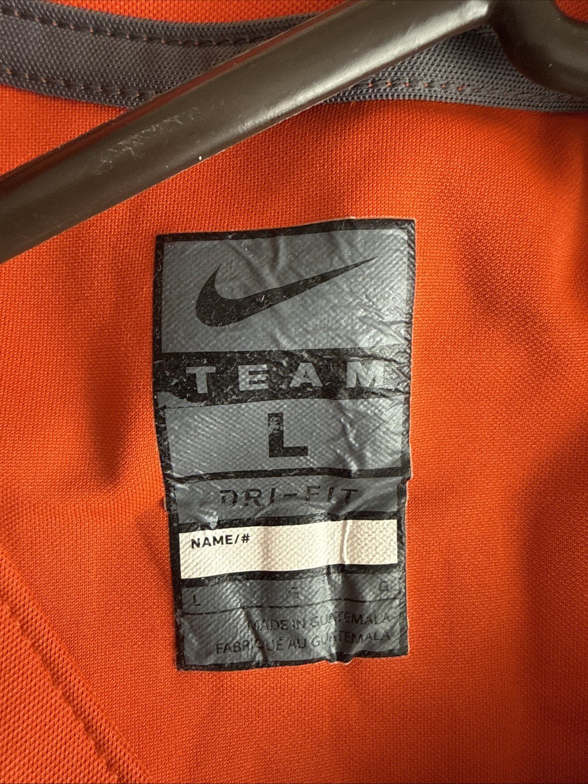 Men’s Nike DeAndre Hopkins 6 Clemson Tigers Football Jersey Sz L - Orange RARE - Kyle’s Football Cards