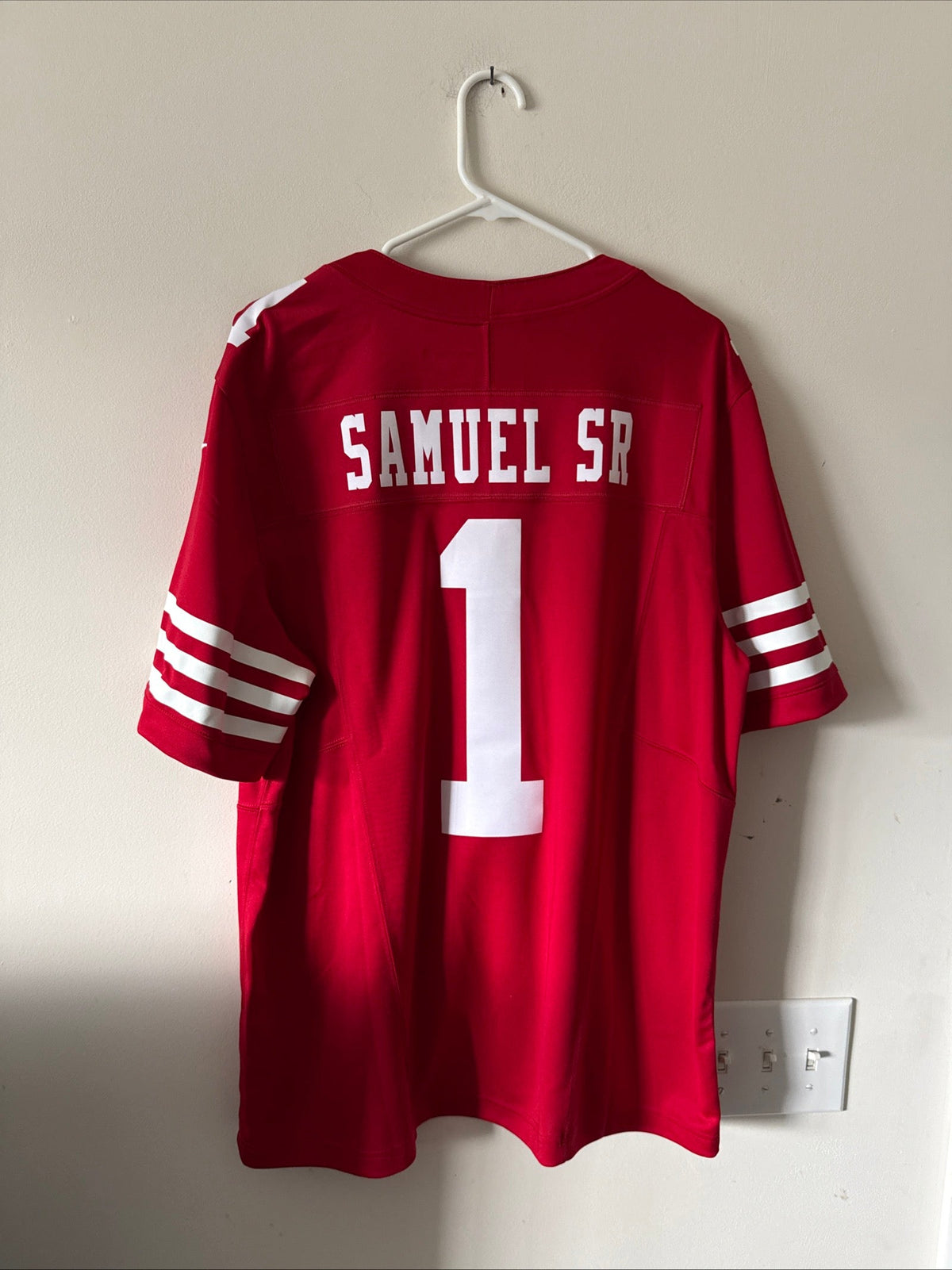 Men's Nike Deebo Samuel Sr 1 San Francisco 49ers Vapor Lmtd Jersey Sz XL - RARE - Kyle’s Football Cards