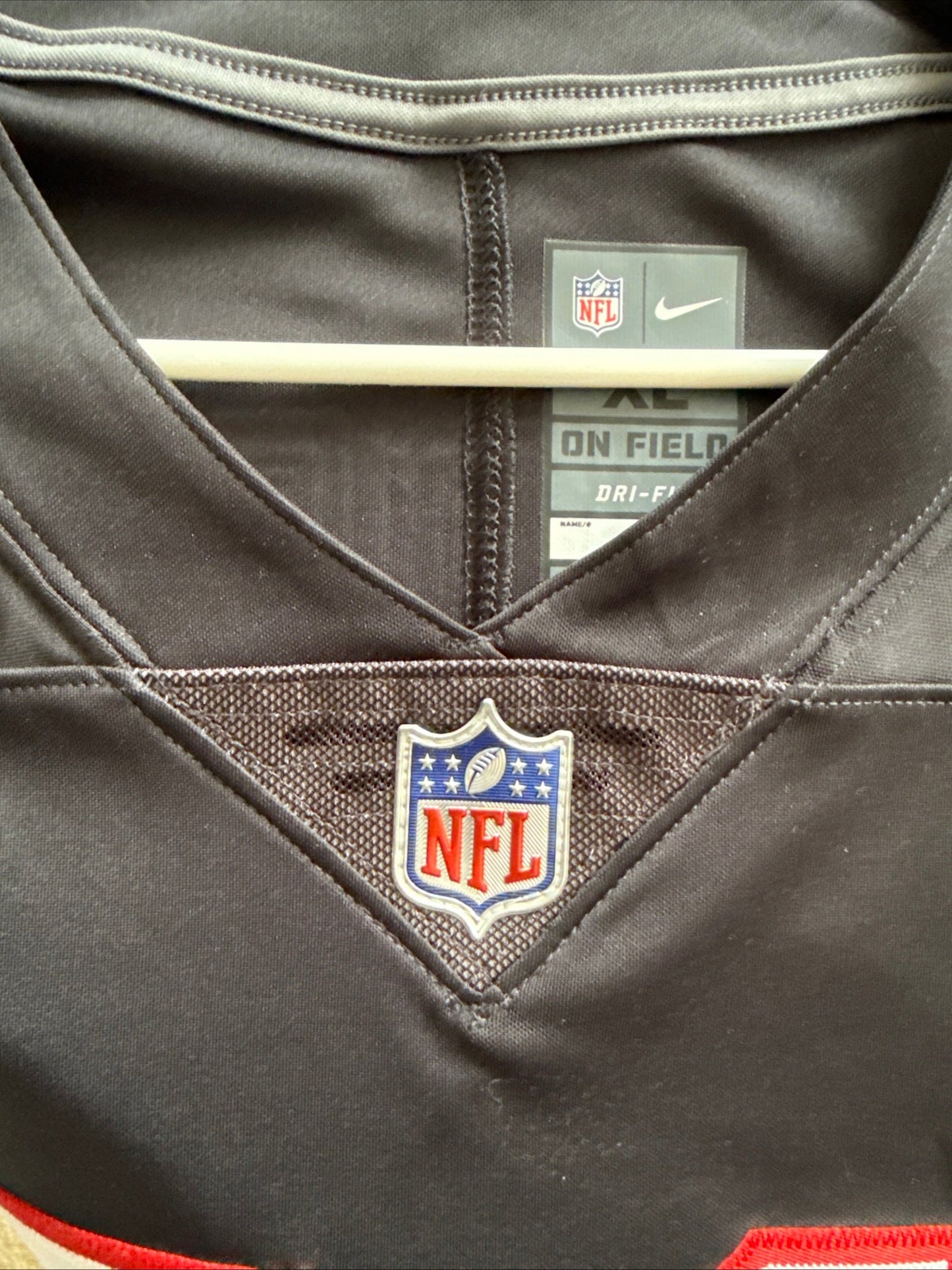 Men's Nike Deion Sanders 21 Atlanta Falcons Alt Vapor Lmtd Jersey Sz XL - RARE - Kyle’s Football Cards