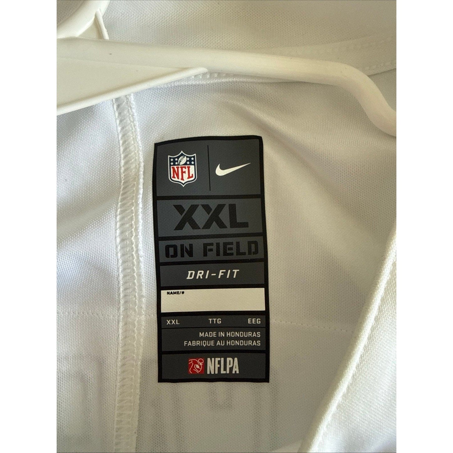 Men’s Nike Derek Carr 4 Las Vegas Raiders Vapor Limited Jersey Sz 2XL - White - Kyle’s Football Cards