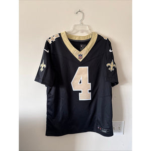 Men’s Nike Derek Carr #4 New Orleans Saints Vapor Lmtd Jersey Sz M - Black RARE