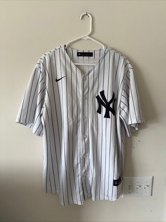 Men's Nike Derek Jeter 2 New York Yankees Home MLB Limited Jersey Sz XL - RARE - Kyle’s Football Cards