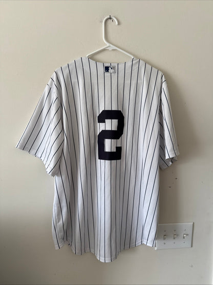 Men's Nike Derek Jeter 2 New York Yankees Home MLB Limited Jersey Sz XL - RARE - Kyle’s Football Cards